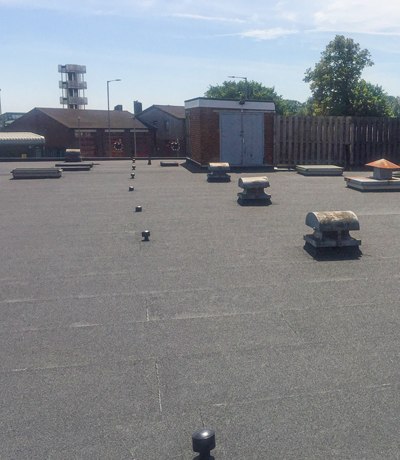 New flat roof for Co-op Food photo 2